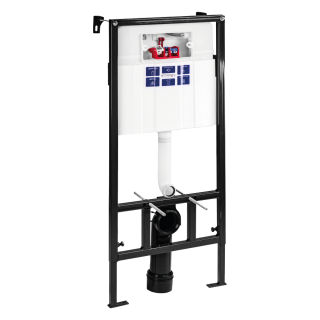 SET Инсталляция Sava Fix Slim+клавиша смыва DUO хром матовый/хром глянец