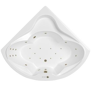 Гидромассажная ванна WHITECROSS Konsul 0110.150150.100.ULTRA.BR 150 см Ultra бронза