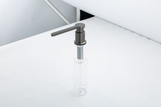 Дозатор для кухонной мойки Gappo G406-9 оружейная сталь