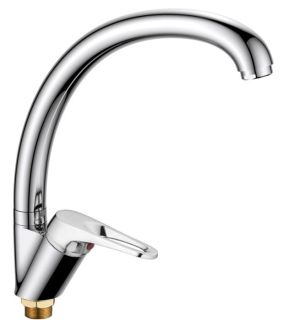 Смеситель для кухни Haiba HB4113-2 хром