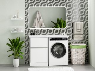 Напольная тумба под раковину Misty Ингрид П-Инг01060-012Я 55 см белый