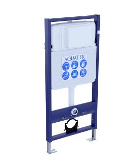 Комплект унитаза с инсталляцией Aquatek Set Aquatek Вега cmp инсталляция Aquatek 50 INS-0000012 унитаз Вега AQ1904-00 тонкое сиденье soft-close