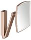 Косметическое зеркало Keuco  iLook move 17613299004 красное золото шлифованное