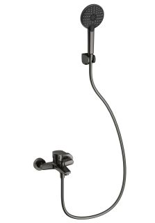 Смеситель для ванны с душем Wonzon & Woghand WW-A30891-BGG тёмный графит