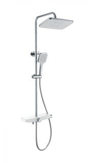 Душевая стойка Wonzon & Woghand ThermoKlick WW-B3098-A-CR с термостатом хром