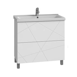 Тумба под раковину напольная Vigo Geometry 025 80 см белый