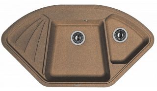 Кухонная мойка Florentina Капри коричневый