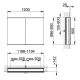 Зеркальный шкаф Keuco Royal Modular 800210121100000 120 см