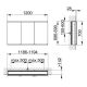 Зеркальный шкаф Keuco Royal Modular 800300120100200 120 см