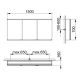 Зеркальный шкаф Keuco Royal Modular 800311150100200 150 см