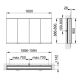 Зеркальный шкаф Keuco Royal Modular 800400161100500 160 см