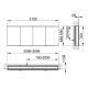 Зеркальный шкаф Keuco Royal Modular 800410210100500 210 см