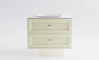 Тумба с раковиной Astra-Form Классик 4631177714375 90 см бежевый матовый