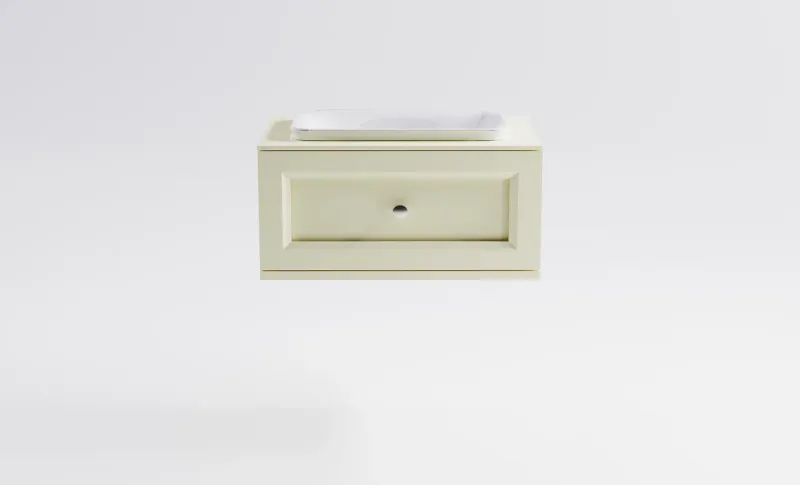 Тумба с раковиной Astra-Form Классик 4631177715518 80 см бежевый матовый