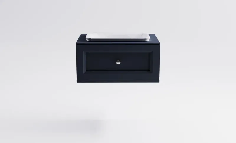 Тумба с раковиной Astra-Form Классик 4631177715464 70 см серый матовый