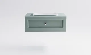 Тумба с раковиной Astra-Form Классик 4631177715600 100 см зелёный матовый