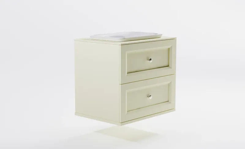 Тумба с раковиной Astra-Form Классик 4631177715693 70 см бежевый матовый