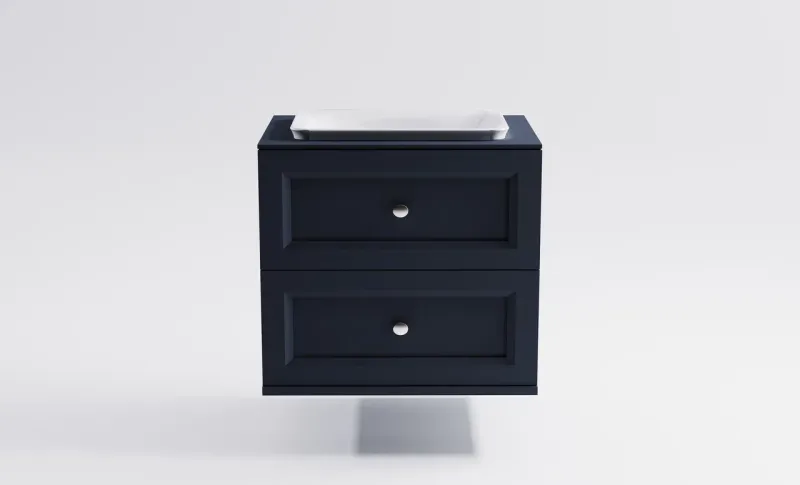 Тумба с раковиной Astra-Form Классик 4631177715761 80 см серый матовый