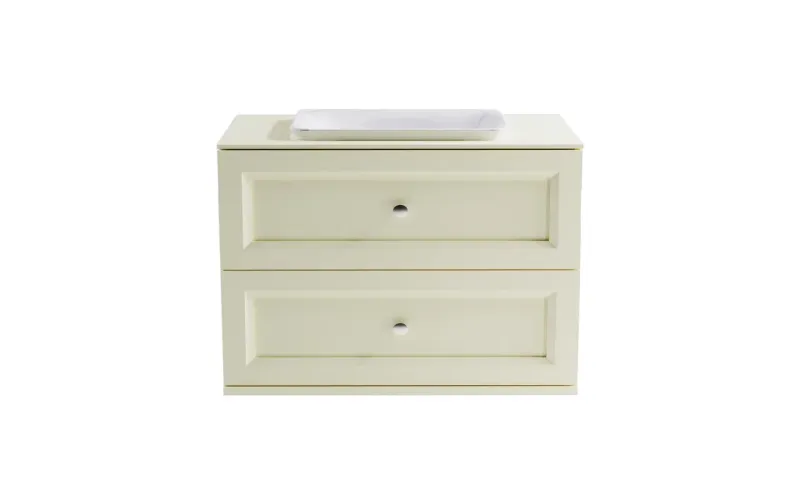 Тумба с раковиной Astra-Form Классик 4631177715815 90 см бежевый матовый