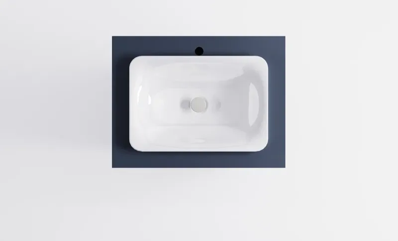 Тумба с раковиной Astra-Form Классик 4631177715761 80 см серый матовый