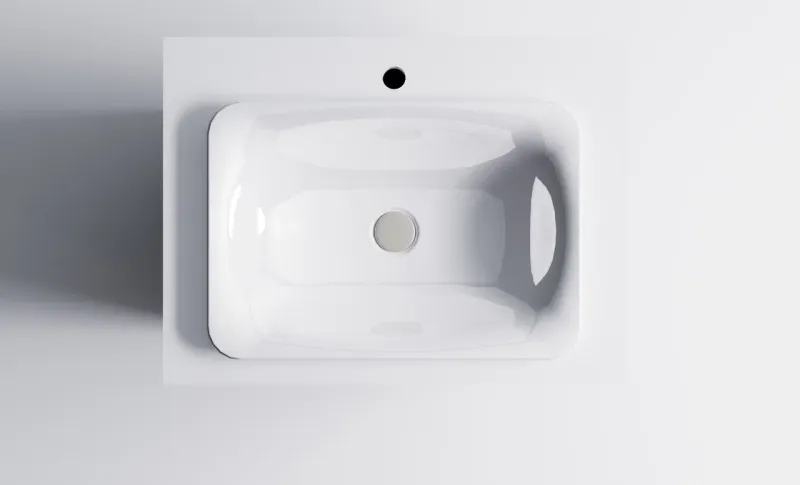 Тумба с раковиной Astra-Form Классик 4631177714030 70 см белый матовый