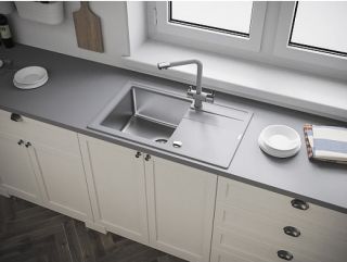 Кухонная мойка Florentina Комби 780 грей