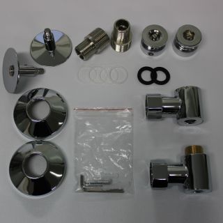 Водяной полотенцесушитель Тругор Аспект НП 1 П с полкой 80x50см хром Аспект1/нп8050П