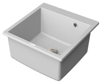 Мойка кухонная Point Арбель PN3001W 51 см  белый