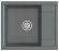 Мойка кухонная Point Римо PN3010AL 60 см серый