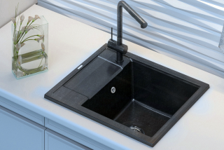 Мойка кухонная Point Римо PN3010GR 60 см графит