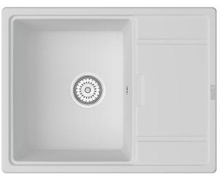 Мойка кухонная Point Стил PN3009W 65 см белый