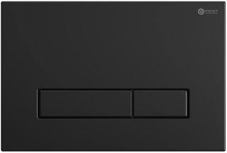 Клавиша смыва Point Меркурий PN44831BM чёрный матовый