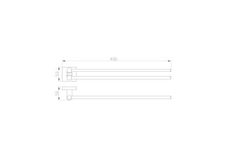 Вешалка для полотенец Wonzon & Woghand Polo WW-8931-DG тёмное золото