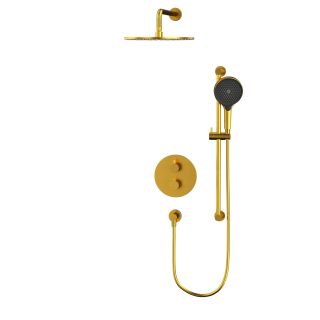 Душевой комплект термостатический WHITECROSS Y YSET09TOPGLB брашированное золото