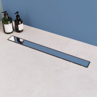 Душевой лоток RGW Drain Leo-21 60212160-01 60см под плитку хром