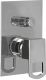Встраиваемый однорычажный смеситель для душа с переключателем, хром Cezares LEVICO-VDIM-01-Cr