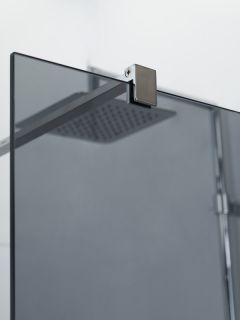 Душевая перегородка CEZARES LIBERTA-L-1-110-120-GR-Cr кронштейн 120см