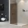 Душевая перегородка CEZARES LIBERTA-L-1-TB-90-BR-Cr