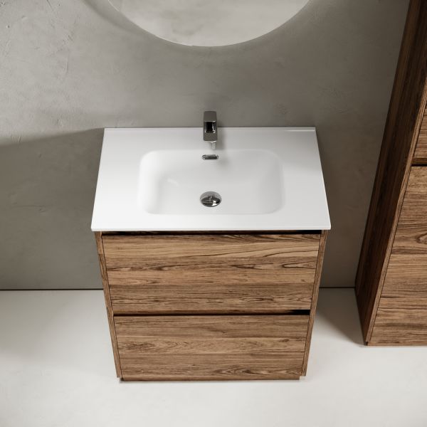 Тумба напольная под раковину Sancos Libra Floor LB70FECH 70 см дуб чарльстон