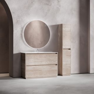 Тумба напольная под раковину Sancos Libra Floor LB120F-1EG 120 см дуб галифакс натуральный