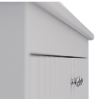 Тумба под раковину Lemark Romance LM07R80T 80 см белый глянец