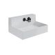 Раковина Kerama Marazzi Logica M LO.M.wb.65 cо встроенной скрытой частью смесителя 65 см белый