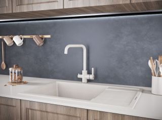 Смеситель для кухни Paulmark Logas Lo213021-328 бежевый