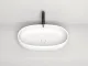 Накладная раковина Salini Luce S-Stone 110721M 69см белый матовый
