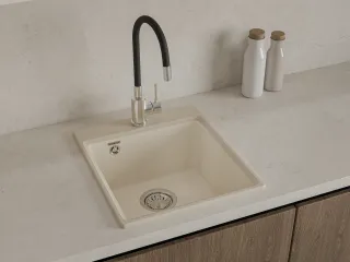 Мойка кухонная GranFest LEVEL LV-420 иней