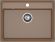 Мойка кухонная GranFest LEVEL LV-660 терракот
