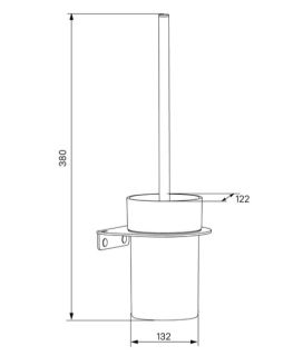 Ёрш IDDIS Noa NOAWTG0i47 белый матовый
