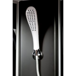 Душевая кабина Deto L 809 с гидромассажем BLACK 90х90х215 см