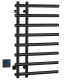 Электрический полотенцесушитель Boheme Uno 722-B чёрный матовый