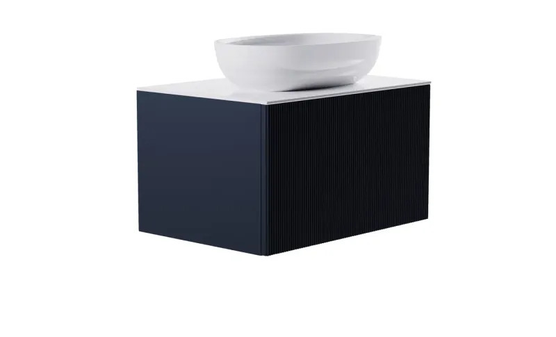 Тумба с раковиной Astra-Form М-40 4631177713521 70 см серый матовый